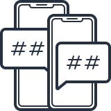 Иконка Код в Telegram